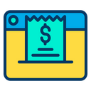 Web Website Invoice Icon
