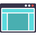 Webpage Window Layout Icon