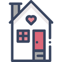 House Heart Honeymoon Icon