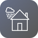 Wind Rainproof Waterproof Icon
