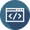 Window Code Coding Icon