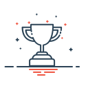 Winner Trophy Cup Icon