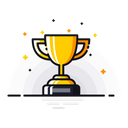 Winner Trophy Cup Icon