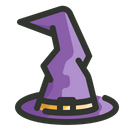 Witch Hat Scary Icon