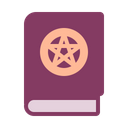 Witch Book Spell Incantation Icon