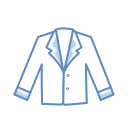 Womans Formal Coat Icon