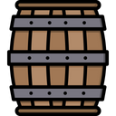 Wooden Barrel Barrel Beer Keg Icon