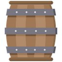 Wooden Barrel Barrel Beer Keg Icon