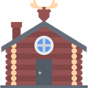 Wooden House Wooden Home Wooden Hut Icon