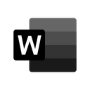 Word Office Microsoft Icon
