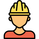 Worker Constructor Employeee Icon