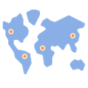 Endemic Distribution Disease Icon