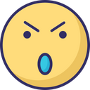 Worried Emoticons Smiley Icon