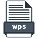 Wps Format File Icon