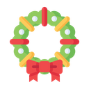 Wreath Christmas Xmas Icon