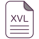 Xvl, File, Document, Extension, Filetype Icon