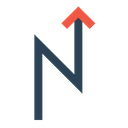 Zigzag Straight Location Icon