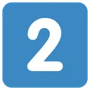 2 Two Digital Icon