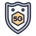 5 G Security Secure 5 G Icon