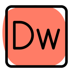 Download Free Adobe Dreamweaver Logo Icon Of Colored Outline Style Available In Svg Png Eps Ai Icon Fonts