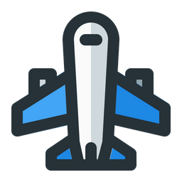 Airplane Icon Of Colored Outline Style Available In Svg Png Eps Ai Icon Fonts