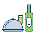 Alcohol Food Champgne Icon