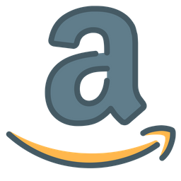 Amazon Logo Icon Download In Colored Outline Style