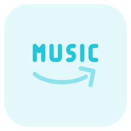 Free Amazon Music Flat Logo Icon Available In Svg Png Eps Ai Icon Fonts