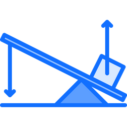 Arm Lever Icon - Download in Dualtone Style