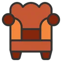 Armcair Armchair Furniture Icon