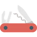 Army Knife Camping Knife Multi Purpose Knife Icon