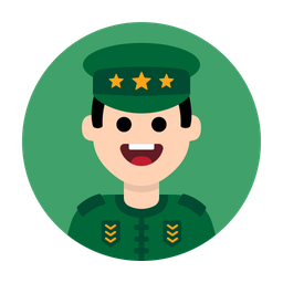 Army-military-soldier-general-commander-officer-war Icon