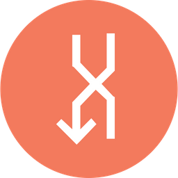 Arrow, Arrows, Overlap, Down, Uturn, Turn Icon png