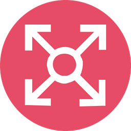 Arrow, Arrows, Up, Down, Left, Right, Circle, Connection Icon png