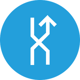 Arrow, Arrows, Up, Traffic, Shuffle, Mix, Right Icon png