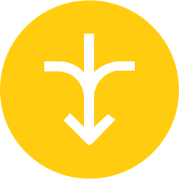 Arrows, Connect, Joint, Connection, Join, Down, Turn Icon png