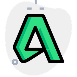 Autodesk Logo Icon - Download in Colored Outline Style