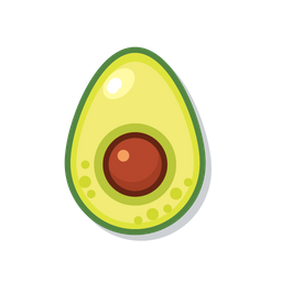 Avocado Icon Of Colored Outline Style Available In Svg Png Eps Ai Icon Fonts