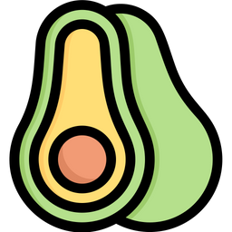 Avocado Icon Of Colored Outline Style Available In Svg Png Eps Ai Icon Fonts