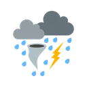 Bad Weather Clouds Icon