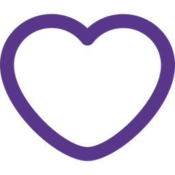 Badoo Heart Logo Icon - Download in Dualtone Style