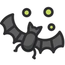 Bat Halloween Scary Icon