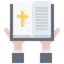 Book Bible Hand Icon