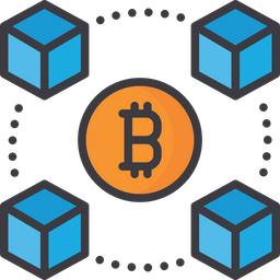 Blockchain Icon Of Colored Outline Style Available In Svg Png Eps Ai Icon Fonts