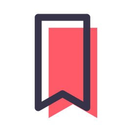 Bookmark Icon Of Colored Outline Style Available In Svg Png Eps Ai Icon Fonts