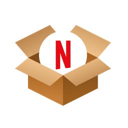 Box Netflix Icon Download In Isometric Style