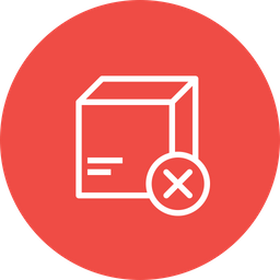 Box, Package, Parcel, Logistic, Delivery, Wrong, Pack Icon png