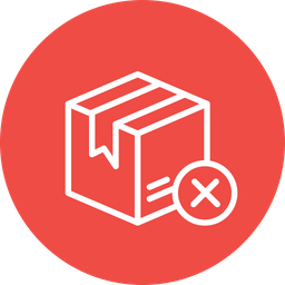 Box, Package, Parcel, Logistic, Delivery, Wrong, Pack Icon png
