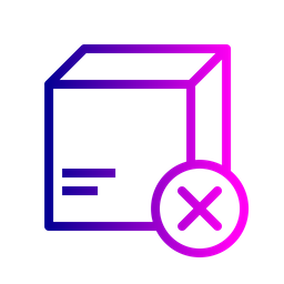 Box, Package, Parcel, Logistic, Delivery, Wrong, Pack Icon png