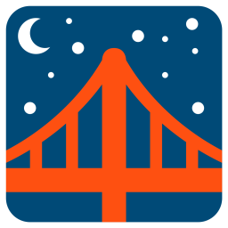 Bridge Emoji Icon